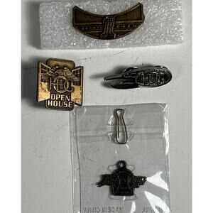 Harley-Davidson Hog Collector Pins Lot Of 3 1 MRCA charm Key Fob ?